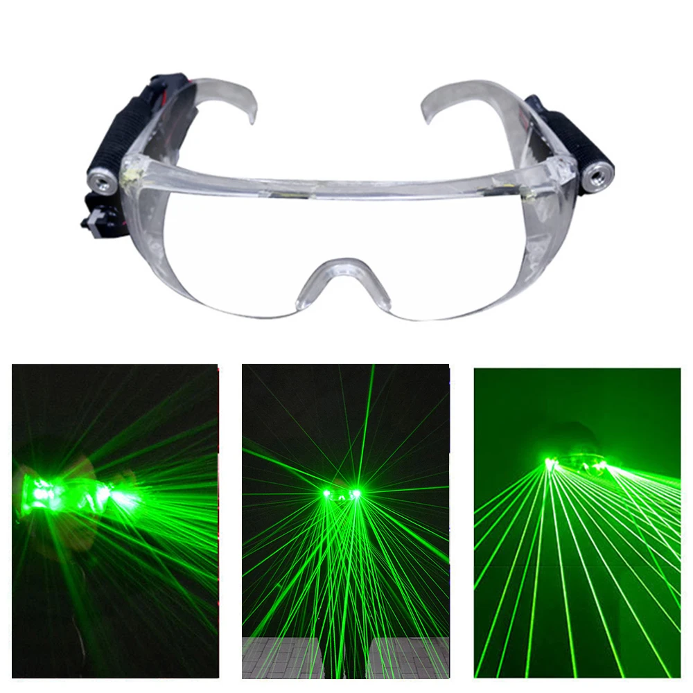 

Green Laser Glasses Grand Multi Beams Stage Laser Event Decorations LED Red Light Dancing Stage Show DJ Club Part Stage Light