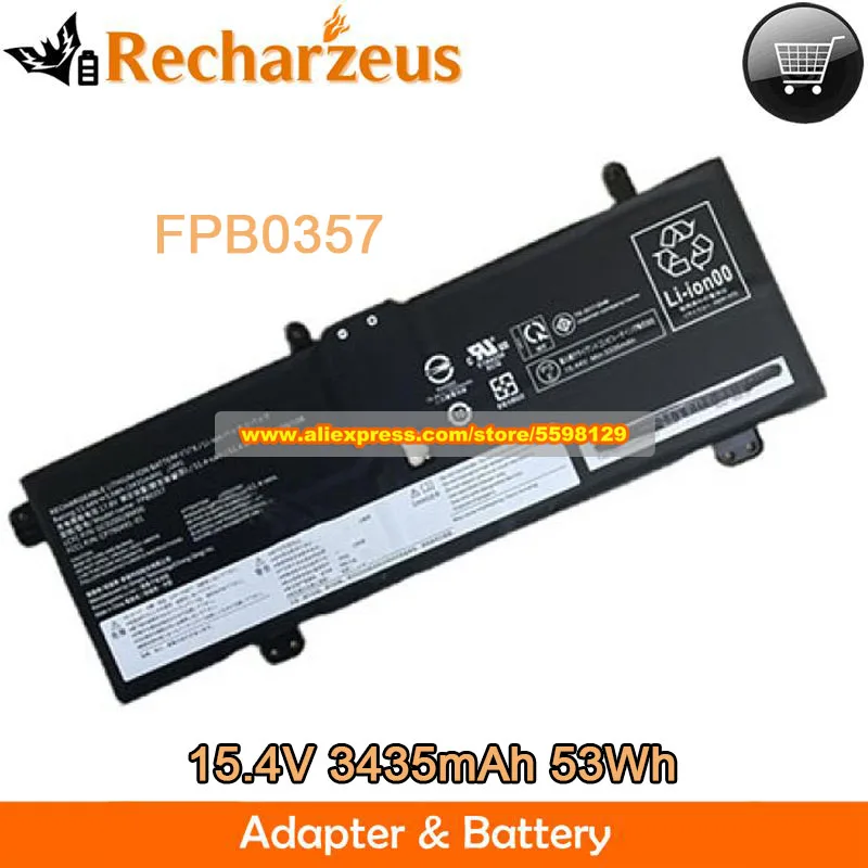 

Original 15.4V 3435mAh 53Wh FPB0357 Battery FPB0356 for Fujitsu Laptop Rechargeable Battery Packs CP790491-01 CP790492-01 GC0200