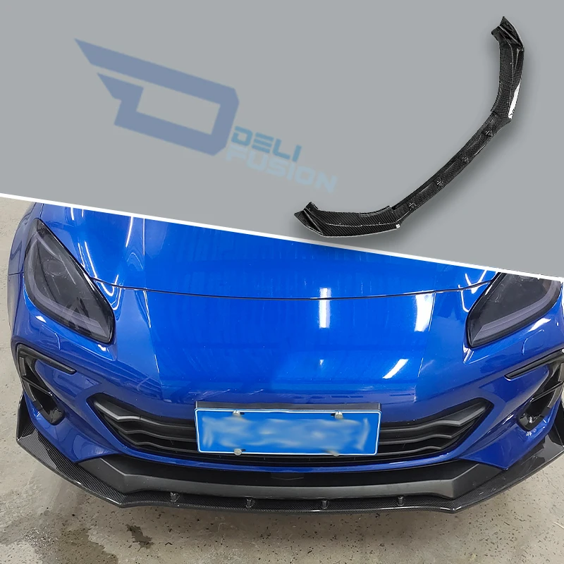 

Carbon Fiber Front Lip Spoiler Bumper Lip For 2022-2026 Subaru BRZ ZD8 Toyota GR86 ZN6 Car Exterior Accessories