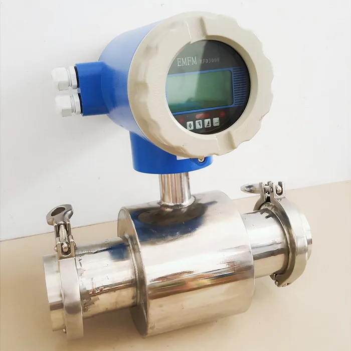 2 4 8 inch Magnetic FlowMeter Transmitter 4-20mA RS485 Electromagnetic Flow meter