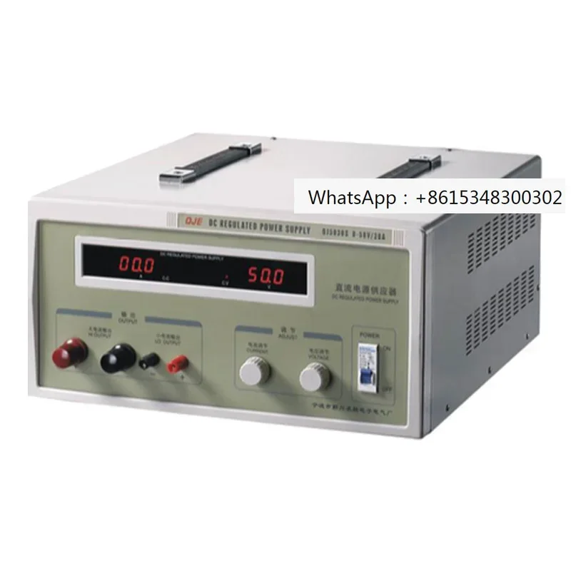 QJ3030S 6030S 6020S Adjustable High Power DC Stabilized Power Supply Single Circuit 60V/30V/30A