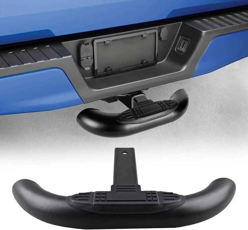 

2 Inch Hitch Step for Pickup Trucks SUVs - Heavy Duty Rear Bumper Guard
