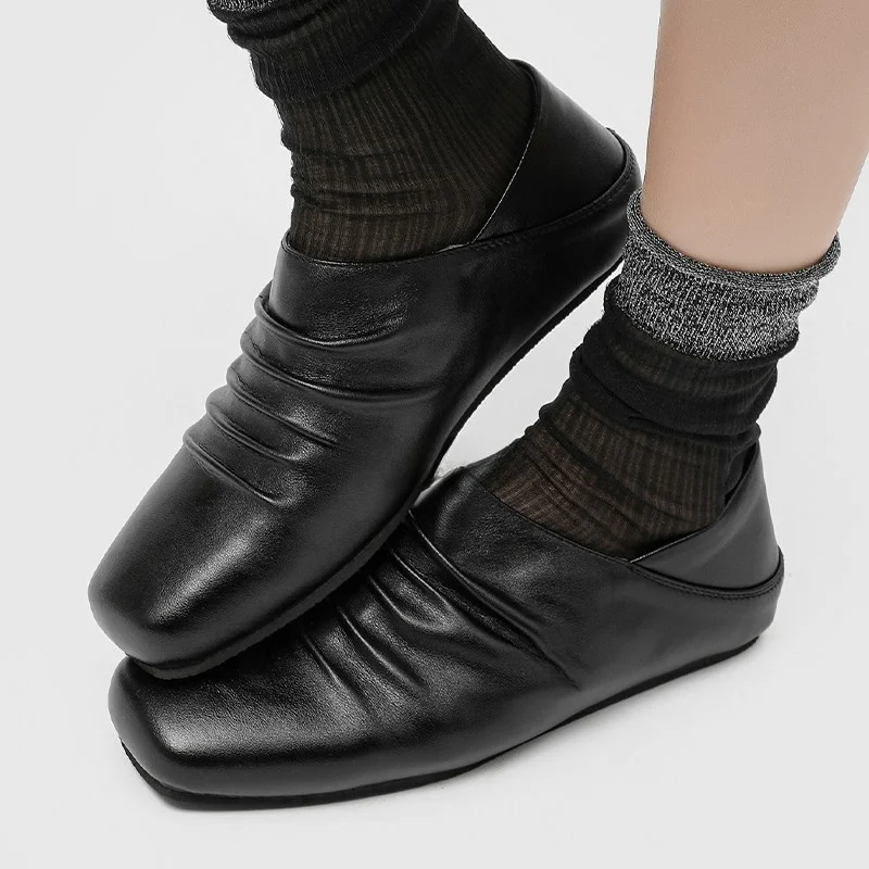 zapatillas-de-ballet-casuales-unisex-transpirables-diseno-plegable-punta-cuadrada-retro-de-cuero-negro-para-hombre-y-m