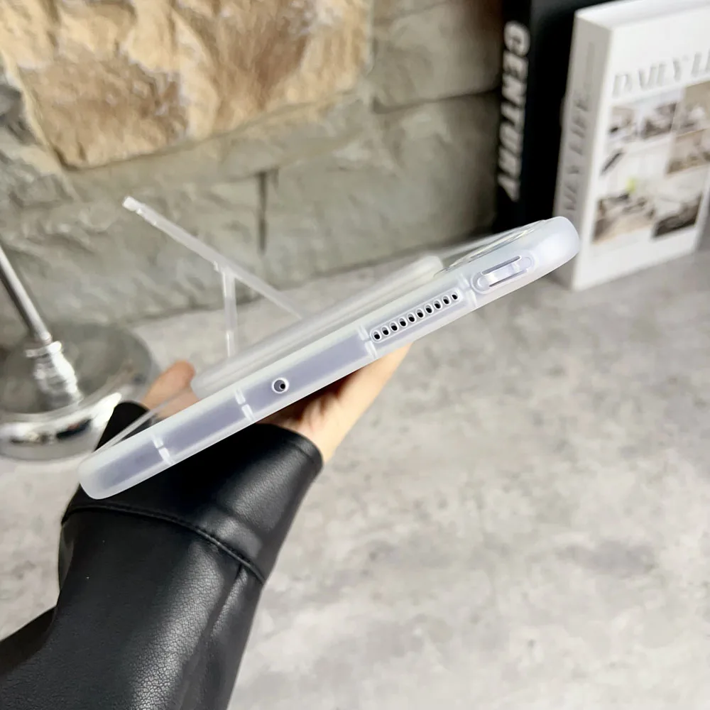 Capa transparente com suporte para xiaomi mini pad, capa protetora de 8.8 polegadas para redmi k pad 8.8 "2025 tpu traseira à prova de choque para tablet