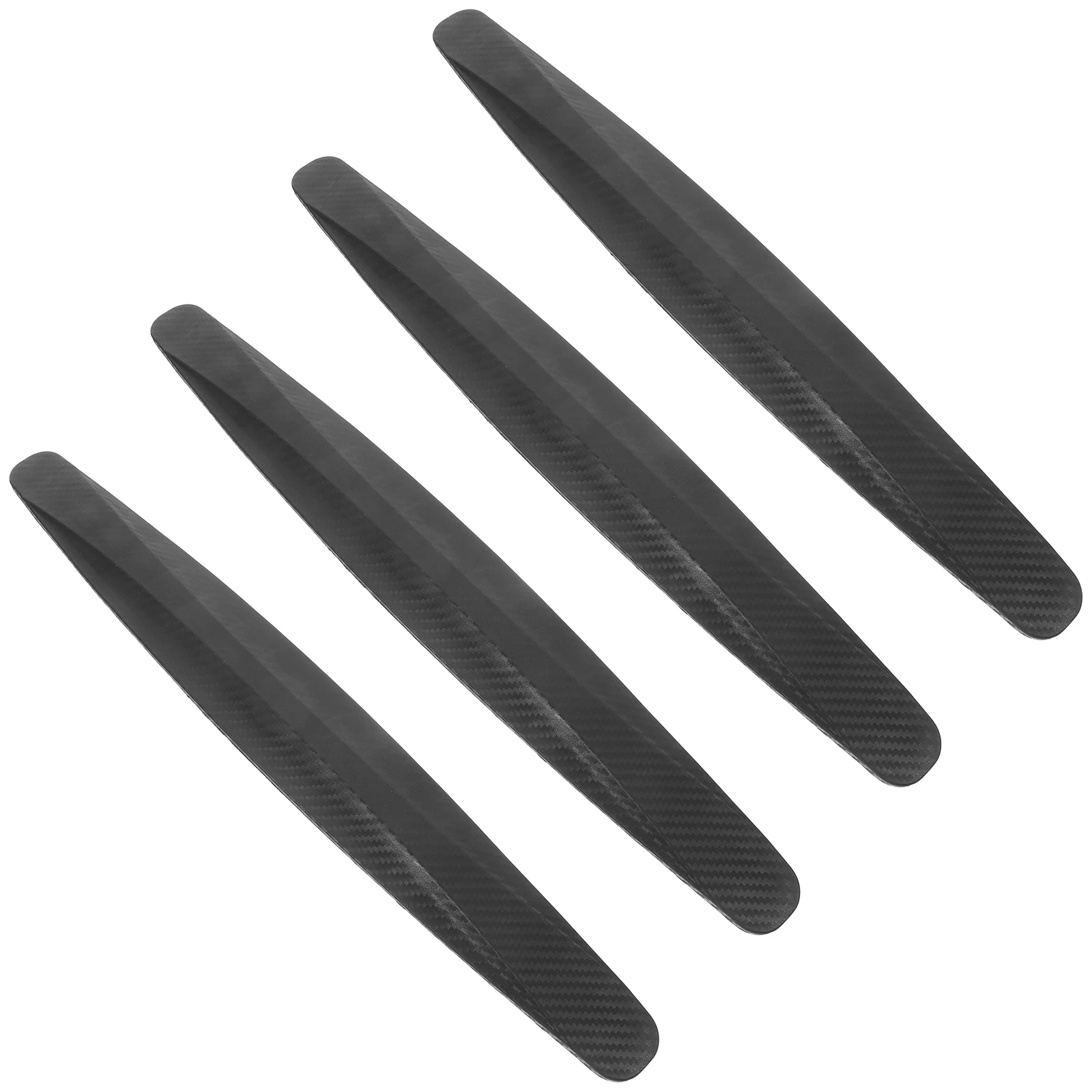 

4 Pcs Anti-collision Strip Anti-scratch Bumper Protector for Suv Strips Cars Rear Pvc