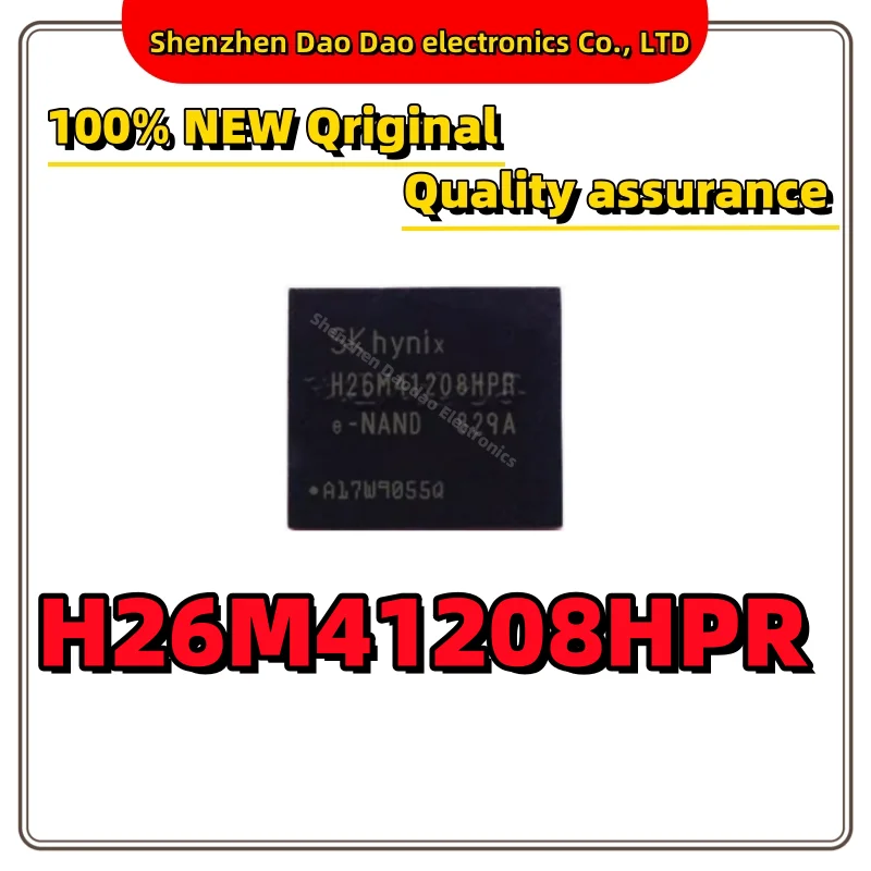 

H26M41208HPR 41208HPR 8G BGA153 emmc Memory IC Memory chip New original