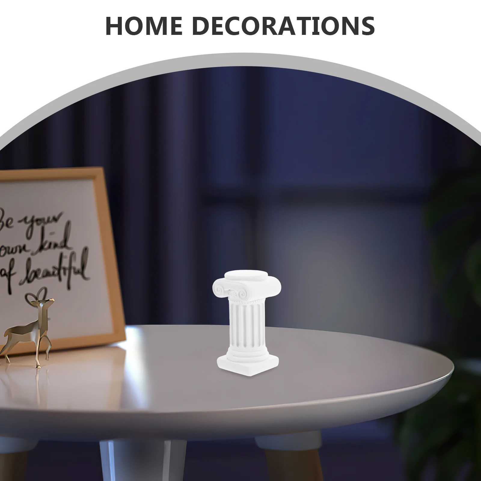 เสาโรมันขนาดเล็ก 1 ชิ้น ทำจากเรซิ่น สำหรับตกแต่งโต๊ะ ถ่ายภาพ งานฝีมือ DIY งานแต่งงาน ตกแต่งบ้าน ฉากจำลองขนาดเล็ก เสาประดับตกแต่งบ้าน