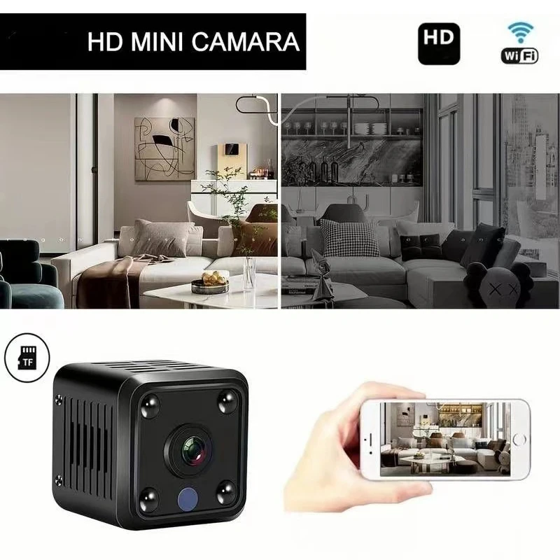 Xiaomi Mini Camera Smart Life Wireless WiFi Remote Monitor Camera With Built-In Battery1080P HD Video Night Home Security CAM