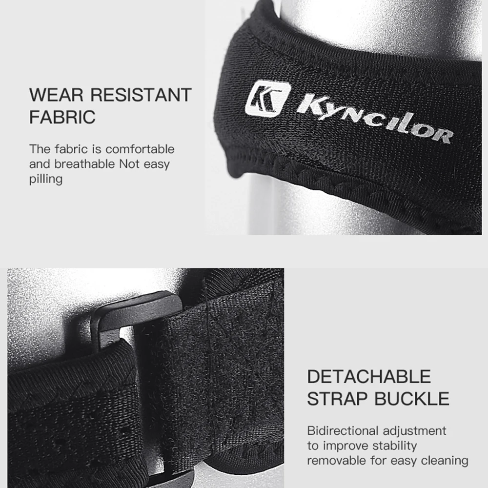 Patella Strap Breathable Knee Strap For Men Women Sports Running Knee Pad Shock Absorption Pressure Protection Patella Protector