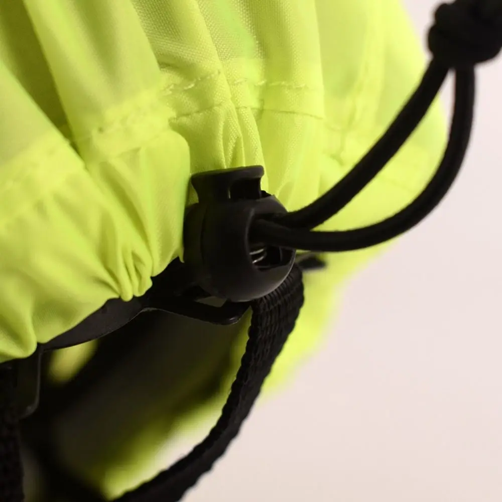 Waterproof Riding Helmet Cover Windproof with Reflective Strip Safety Helmet Cover Oxford Cloth Bicycle Helmet Cover Universal