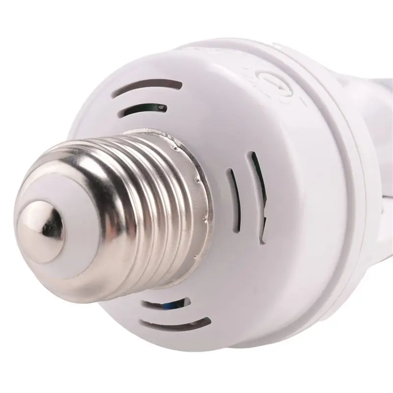 E27 LED 220V Screw Light Bulb Holder LED PIR Infrared Motion Sensor Lamp With Switch Socket Identify E27 Motion Sensor-AA26