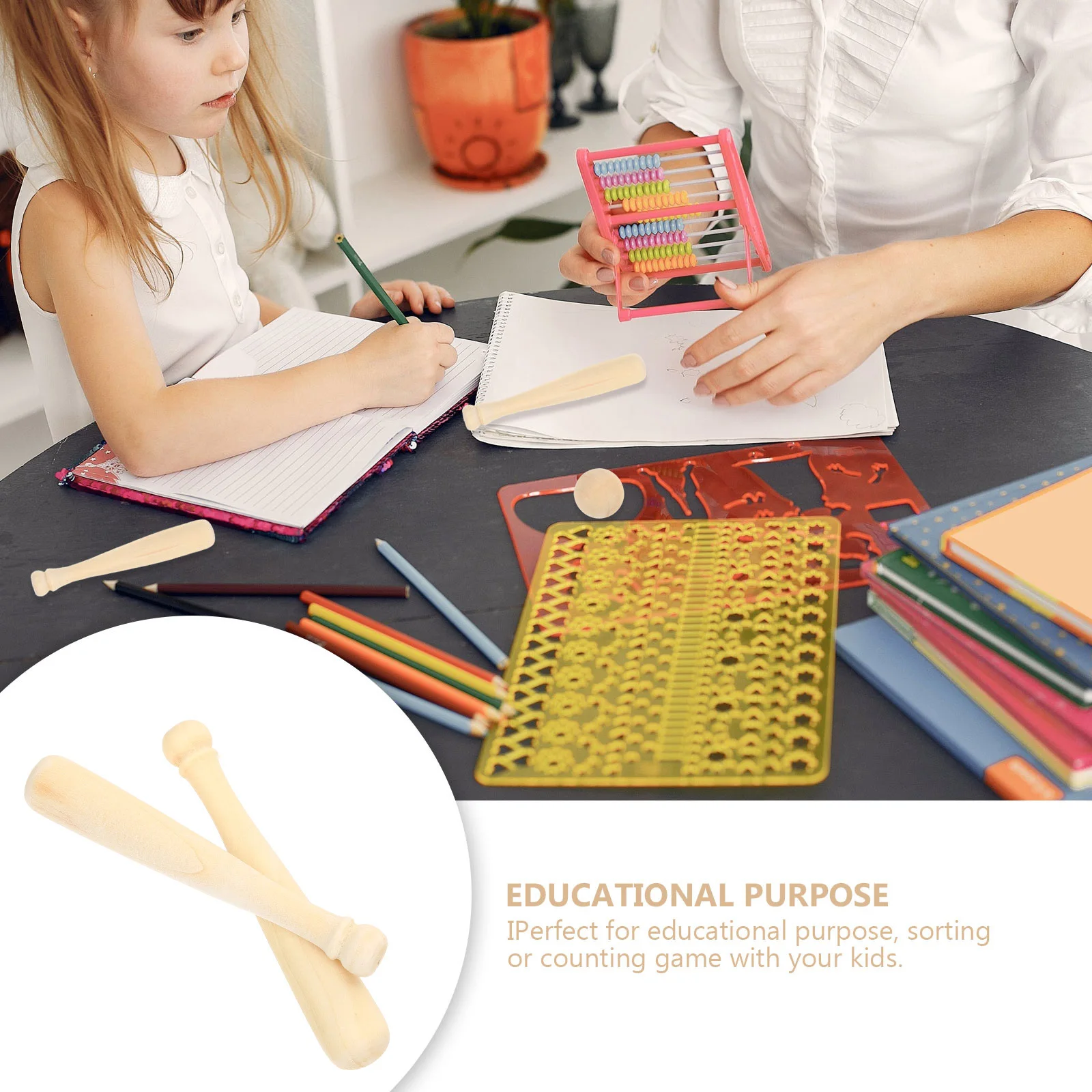 

20Pcs DIY Baseball Bats Wooden Unfinished Mini Baseball Bat Craft Projects for Painting Graffiti Decorative Wood Crafts