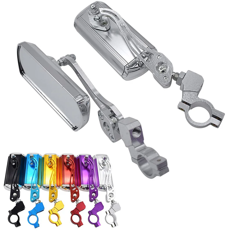 

Ударопрочное алюминиевое зеркало заднего вида для велосипеда, мотоцикла, аксессуары для велоспорта, зеркала для велосипеда