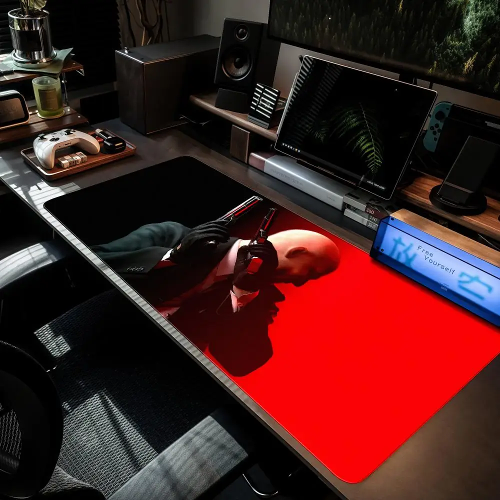 Hitman Codename Agent 47 Mouse Pad MouseMat XXL Computer Accessories Large Keyboard Laptop Table Pad The New Product Gamer