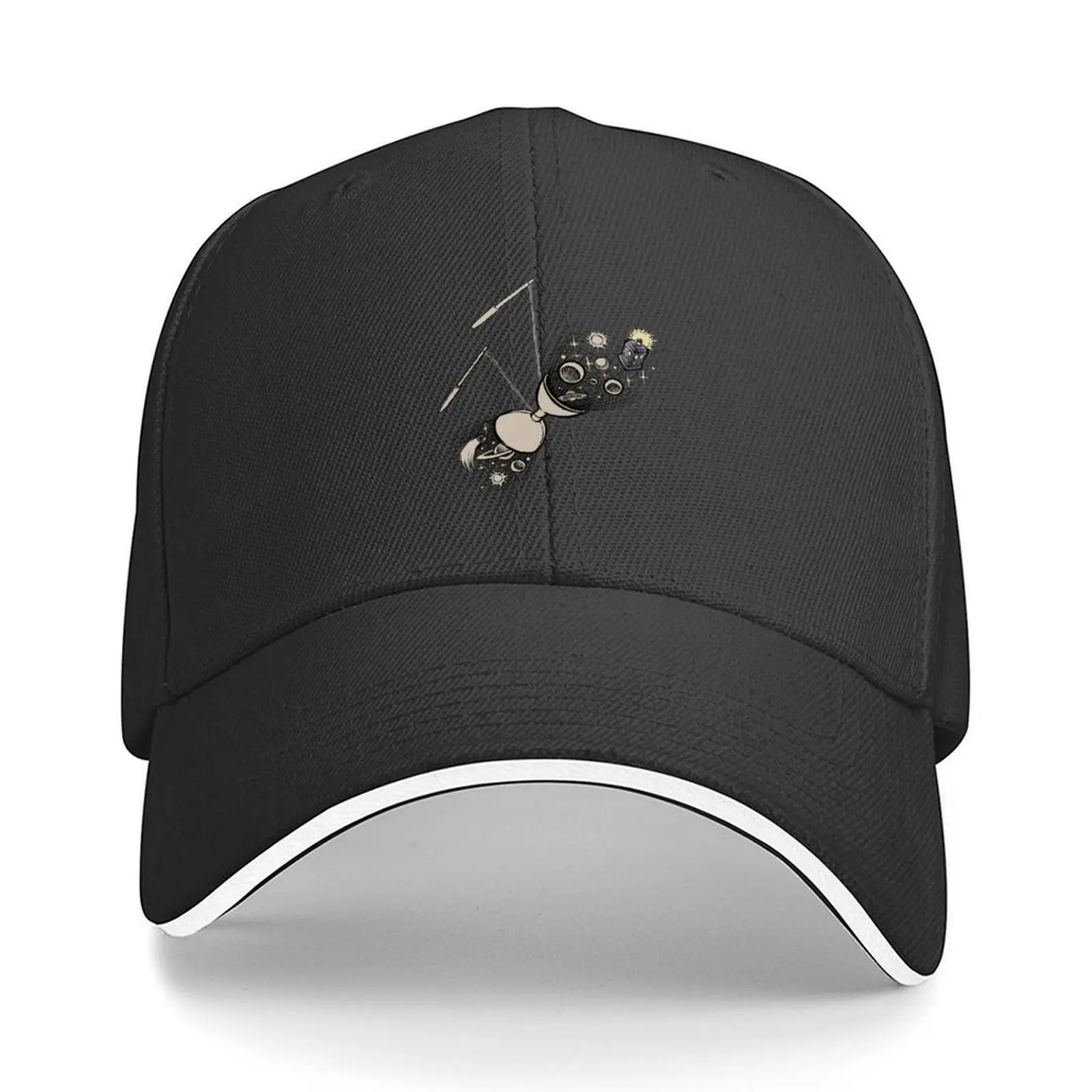 

Wormhole Diabolo Baseball Cap hats for men designer cap Unique hats Rave Man Women's