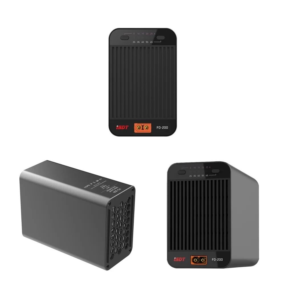 

ISDT FD-200 200W 25A Support 2-8S Lipo Battery Wireless APP Control Discharger for RC Drone Car Boat Spare Parts