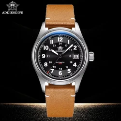 ADDIESDIVE AD2048 Luxury Men's Diving Automatic Watch Classic Sapphire Glass 200M Watches reloj hombre Luminous Retro Wristwatch