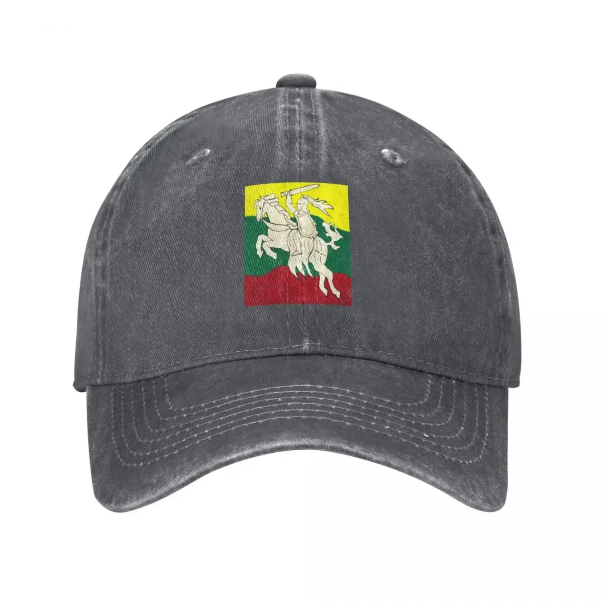 

Lithuania Flag Coat of Arms Vytis by MJH Baseball Cap Brand Man cap sun hat foam party Hat New In The Hat Men's Baseball Women's