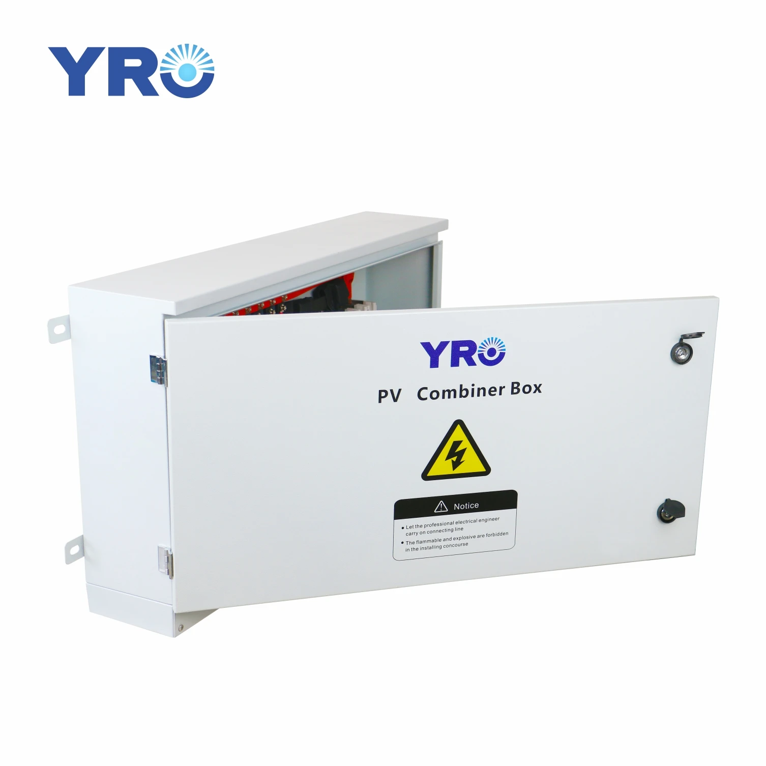 Ip65 Dust and Waterproof Steel Type PV Combiner Box 16 String for Solar Panel 16in 1output Solar Dc Combiner Box
