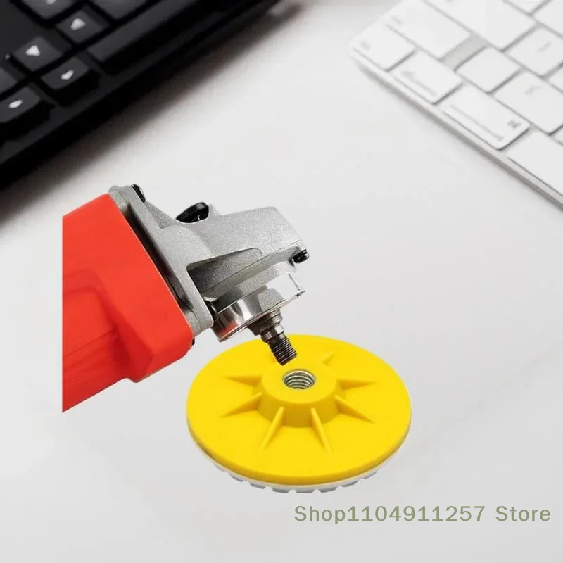 1 Pc 80mm Ceramic Tile Trimming Polishing Disc Angle Grinder Dry Polishing Marble Quartz Stone Chamfering Grinding Edge Tool