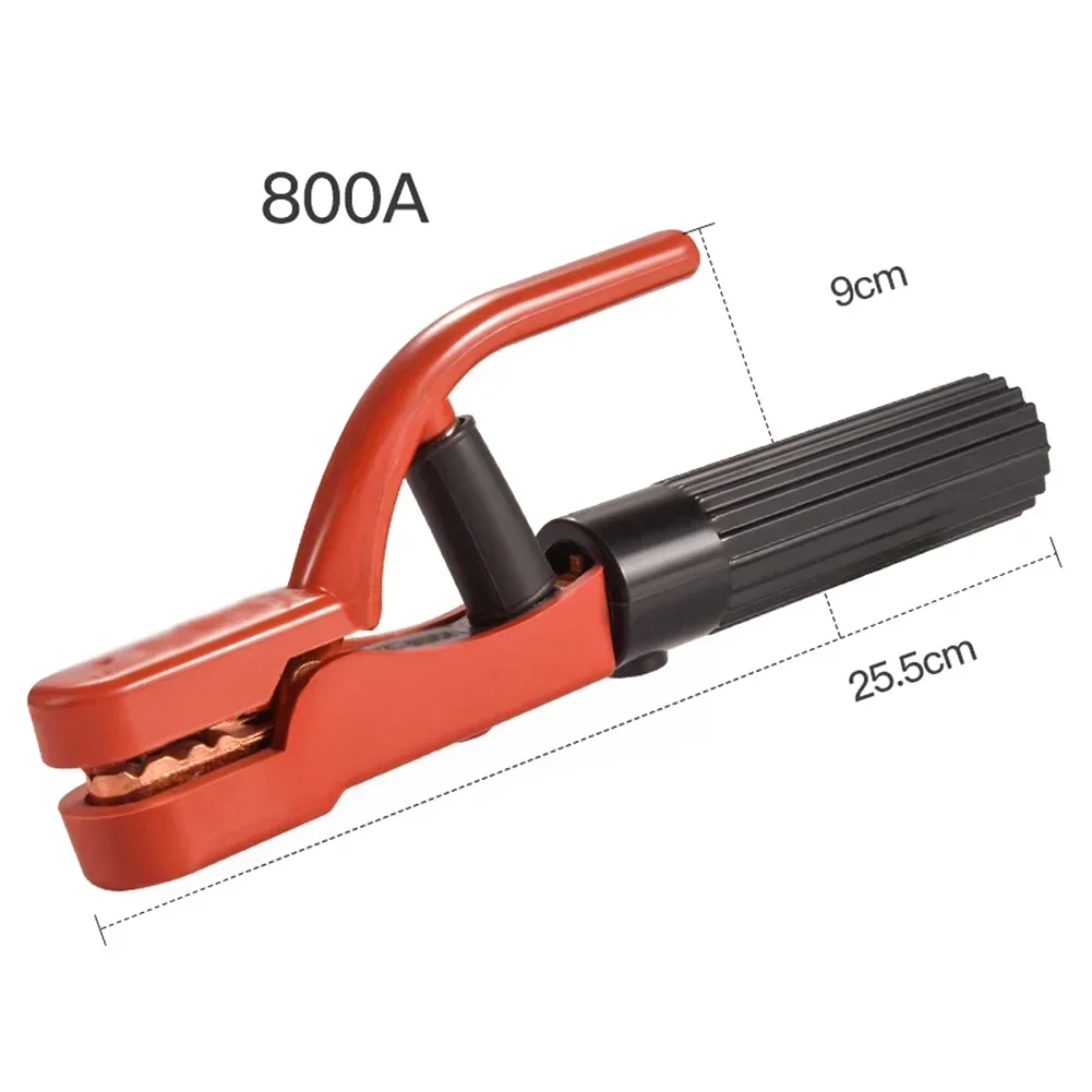 300/800A Welder Clamp Welding Electrode Holder Brass W/ Insulated Handle For MMA Stick ARC Welding Supplies Tools