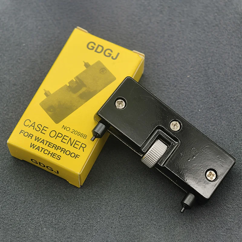 시계 뒷면 커버 오프닝 클로우 사용 가능 회전식 커버 케이스 오프너 시계 뒷면 오픈 교체용 시계 배터리 수리 도구