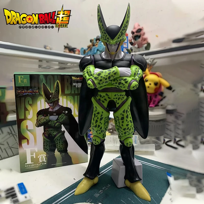 31cm Dragon Ball Anime Figure Perfect Cell Large Action Figure Pvc Statue Doll Collection Model Toys For Children Christmas Gift