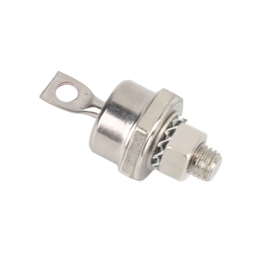 3PCS Durable 40A Diode Module 1200V Silver and Blue Rectifier Diode Module Stud Mount Iron Spiral Rectifier Diode
