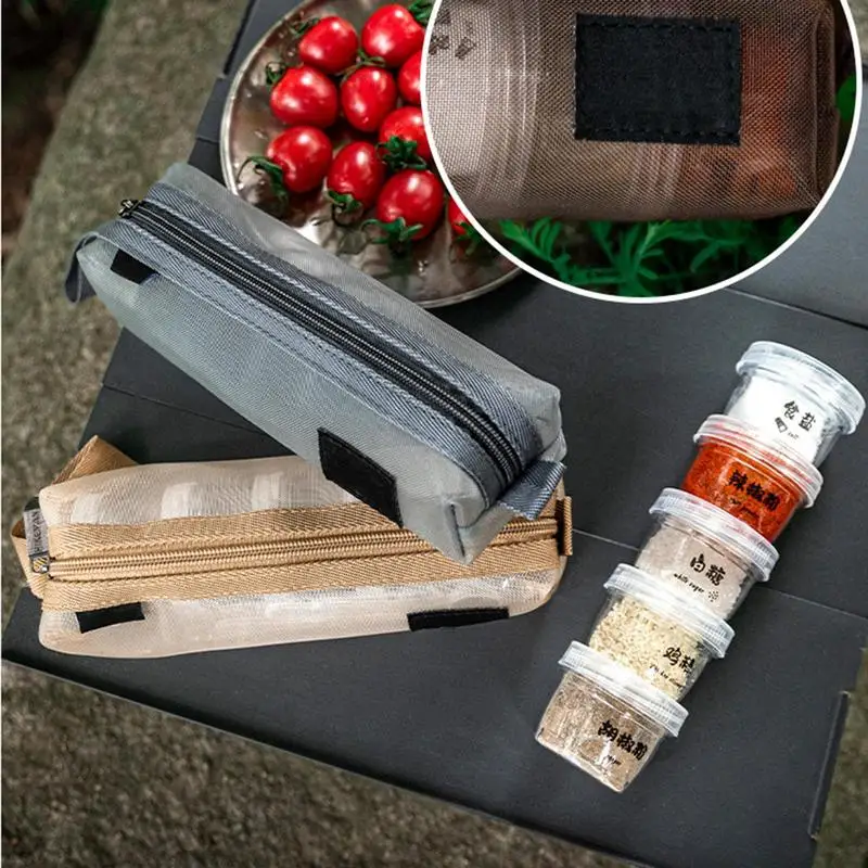 Seasoning Jars Sugar Pepper Bottles Storage Jars For Travel Empty Seasoning Dispensers Portable Seasoning Shaker Can For