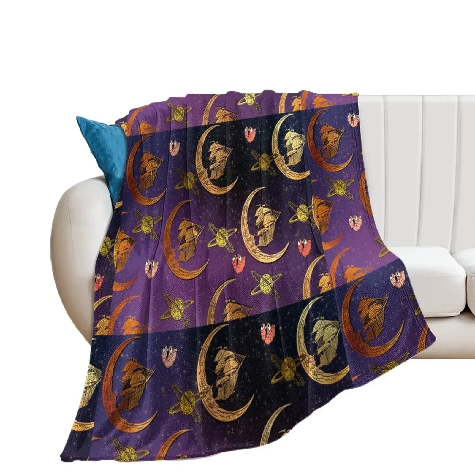 Treasured Planets Throw Blanket Sofa Throw Luxury Thicken Blankets