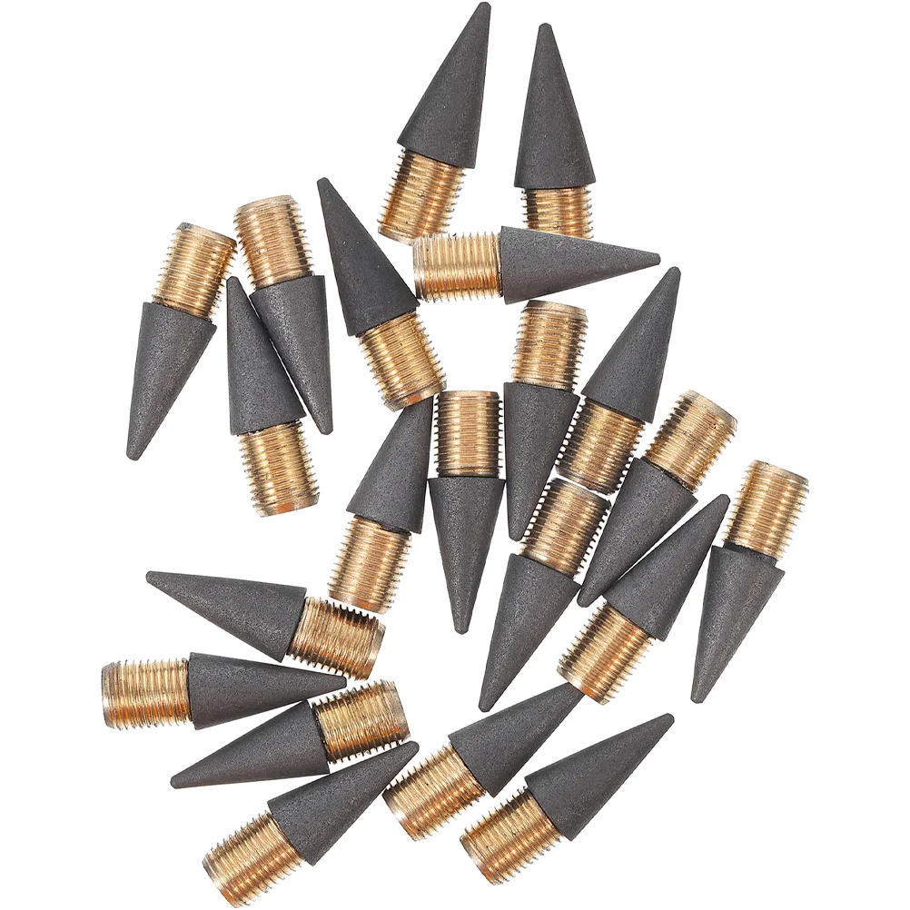 

30 Pcs Replacement Pencil Tip Pencils Infinite Heads Inkless Replaceable Refills Lead Tips Office Supplies Metal Student