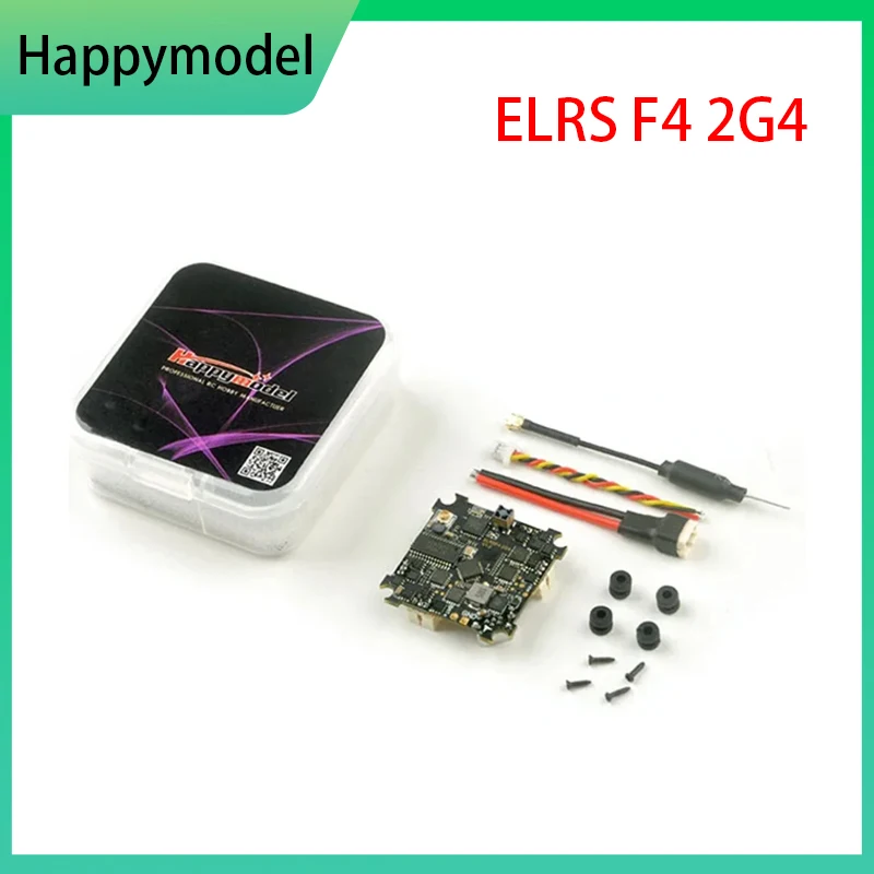 

Happymodel Elrs F4 2g4 Aio 5in1 Контроллер полета SPI 2,4 ГГц Приемник ExpressLRS 5,8G VTX Tiny Whoop Дрон для фристайла