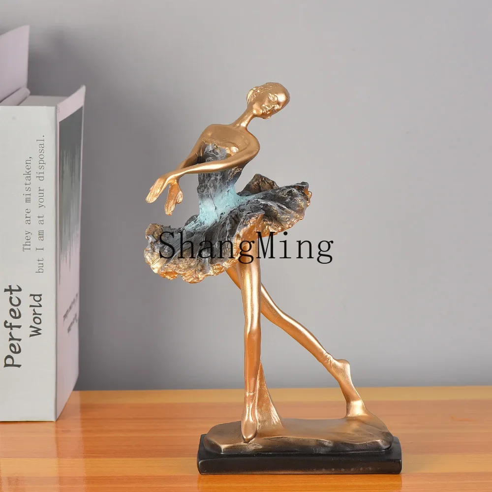 

CL light luxury high-end ballet girl ornament decoration entrance living room TV cabinet wine cabinet art ornament
