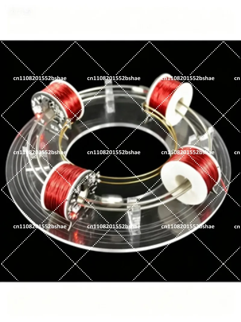 Six Coils Circular Accelerator Scientific Experiment Equipment Electromagnetic Ring Cyclotron DIY