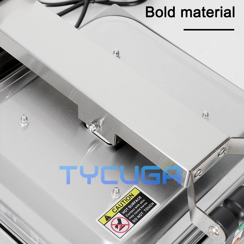 Electric Toaster2200W Stainless Steel Automatic Breakfast Machine Grill Portable Toaster Bread Baking Machine Sandwich Maker