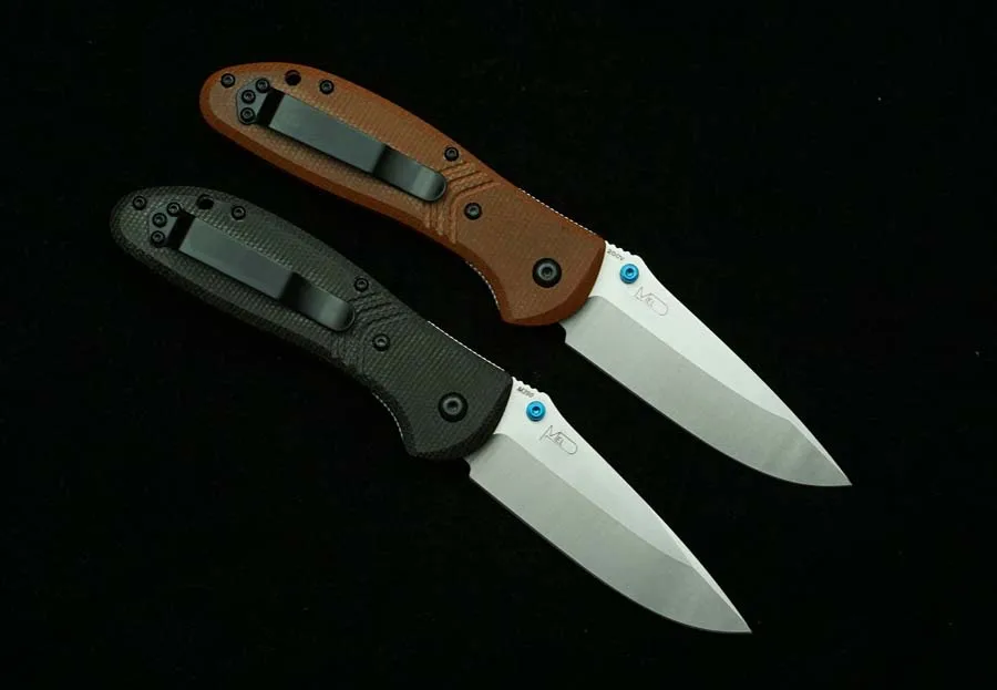 Новый BM551 Mark M390 Real VG10 Blade Micarta Ручка Открытый Кемпинг Охота Кухня Выживание Карманный EDC Инструмент Складной Нож