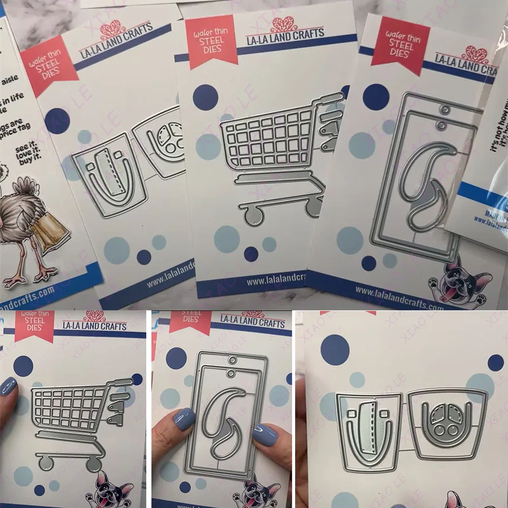 

Trolley 2025 New Metal Cutting Dies Scrapbook Diary Decoration Stencil Embossing Template DIY Greeting Card Handmade