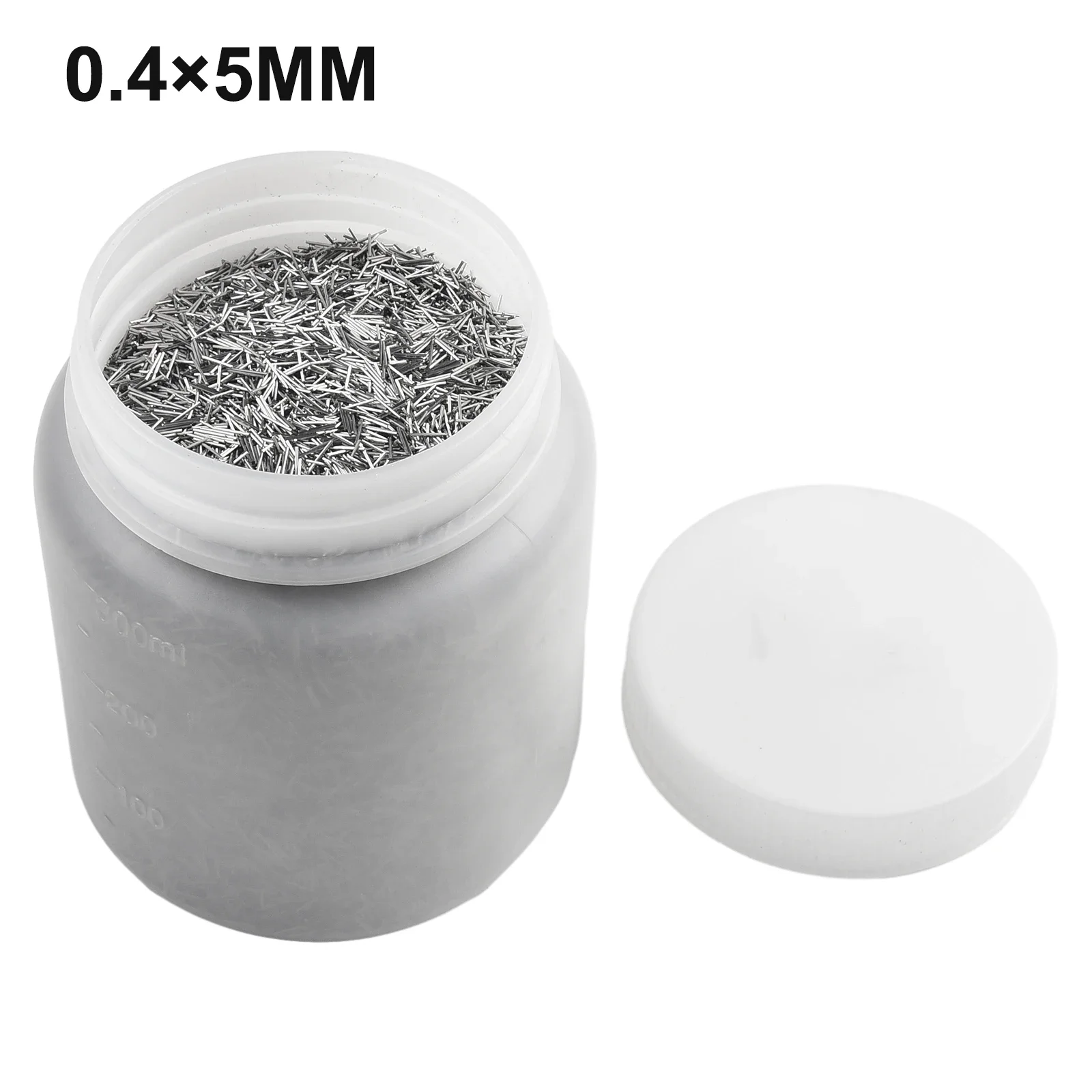 Efficient Deburring Solution 1kg Stainless Steel Tumbling Media Pins 0 7mm Diameter 5mm Length for Remarkable Polishing