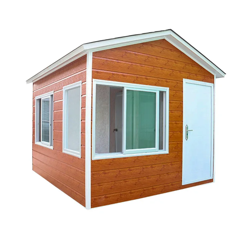 Contemporary Steel Security Booth for Aliexpress, Waterproof Commercial Side Opening, Outdoor Use