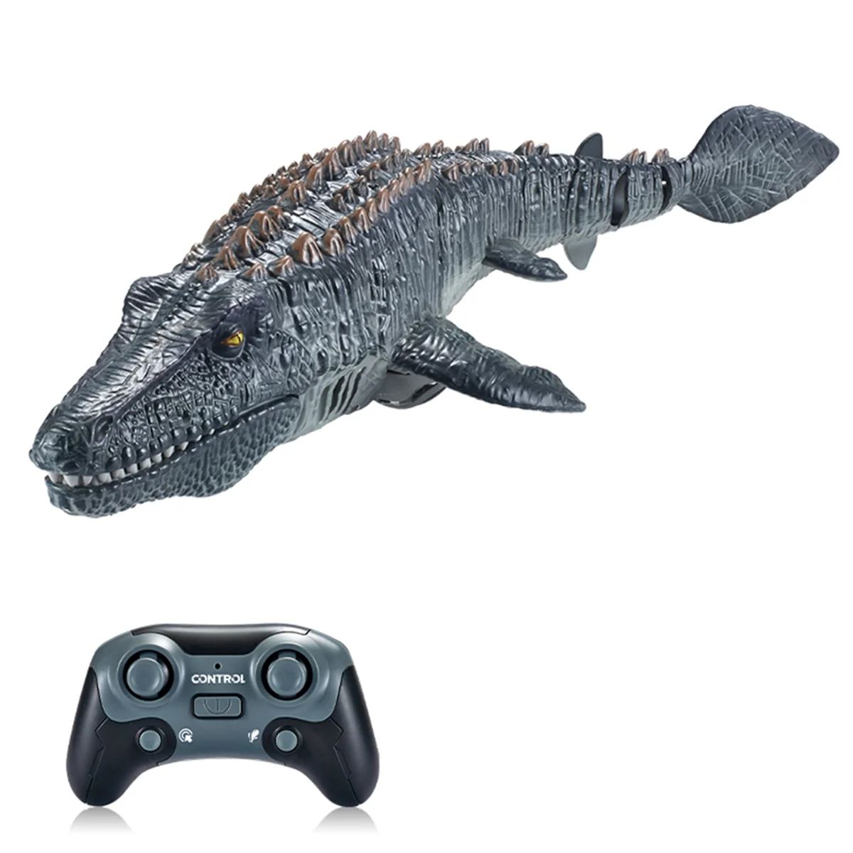 

X55A-2.4GHz Rc Dinosaur Toys Remote Control Boat Waterproof Swimming Pool Lake Bathroom Kids Toys for