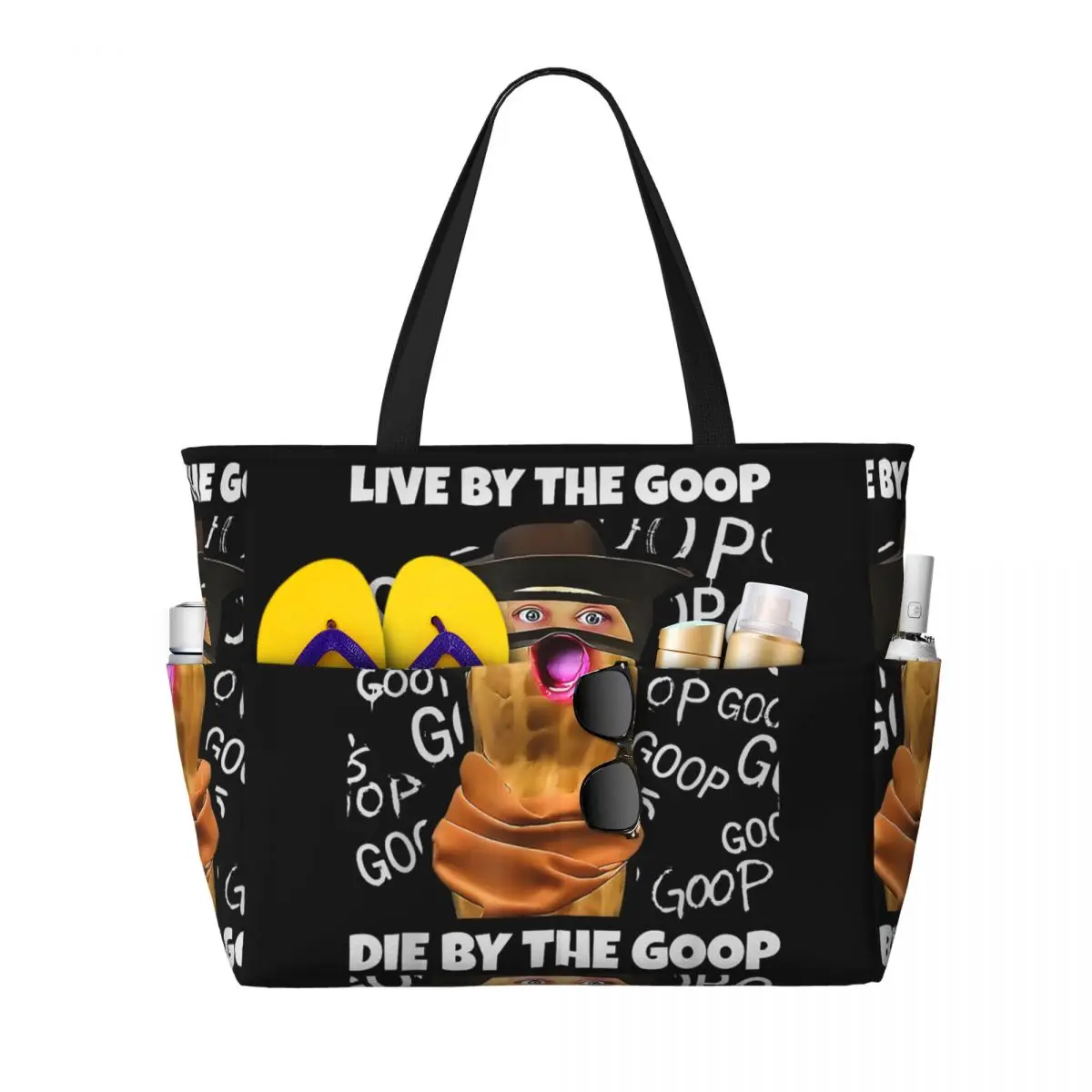 The Burnt Peanut Bungulator Goop Goop Beach Tote Bag Sport Gym Yoga Duffle Large Tote Bag Women Travel Bag Fitness bag