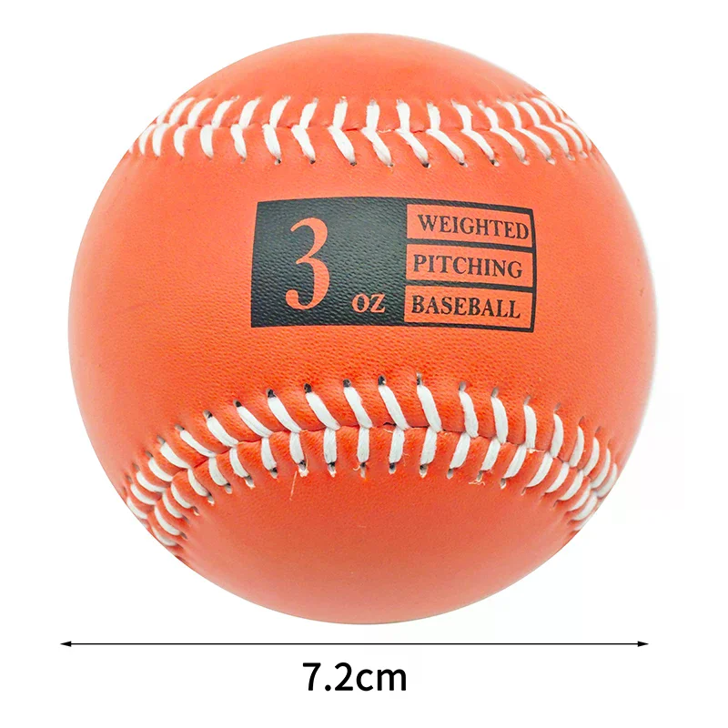 9 بوصة 3OZ-12OZ الكبار الشباب البيسبول الاحماء الملعب التدريب الثقيلة البيسبول البيسبول لمحبي أجهزة لياقة بدنية رياضية