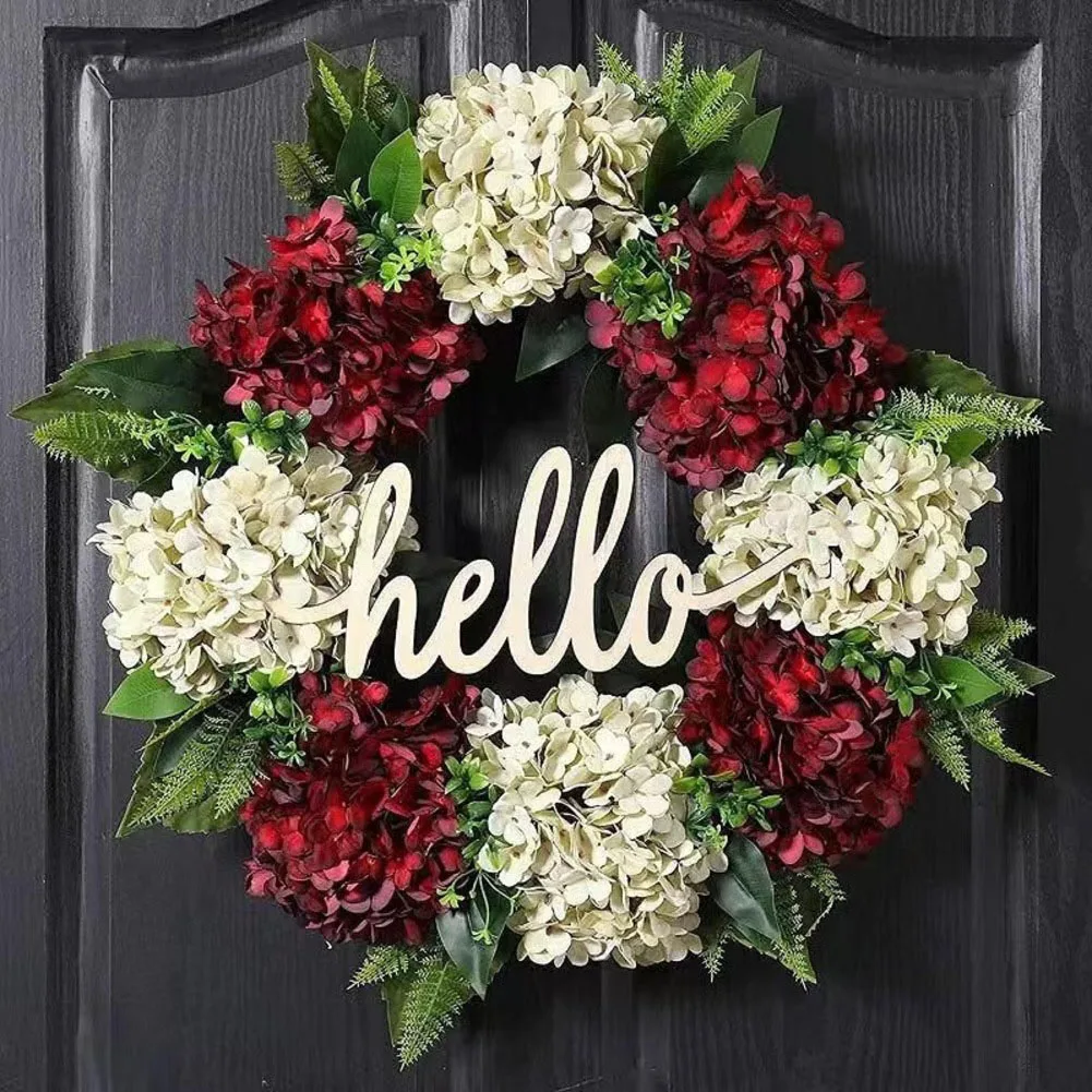 

Home D cor Wreath Artificial Wreath Indoor Decor Elegant Style Addition Lifelike Aesthetic Decoration For Front Door