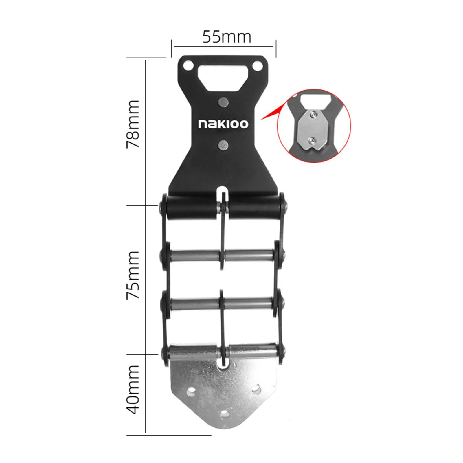 Tool Belt Buckle Conversion Kit Flexible Chain Professional Easily Install DIY Upgrade Sturdy Handymen Heavy Duty Replacement