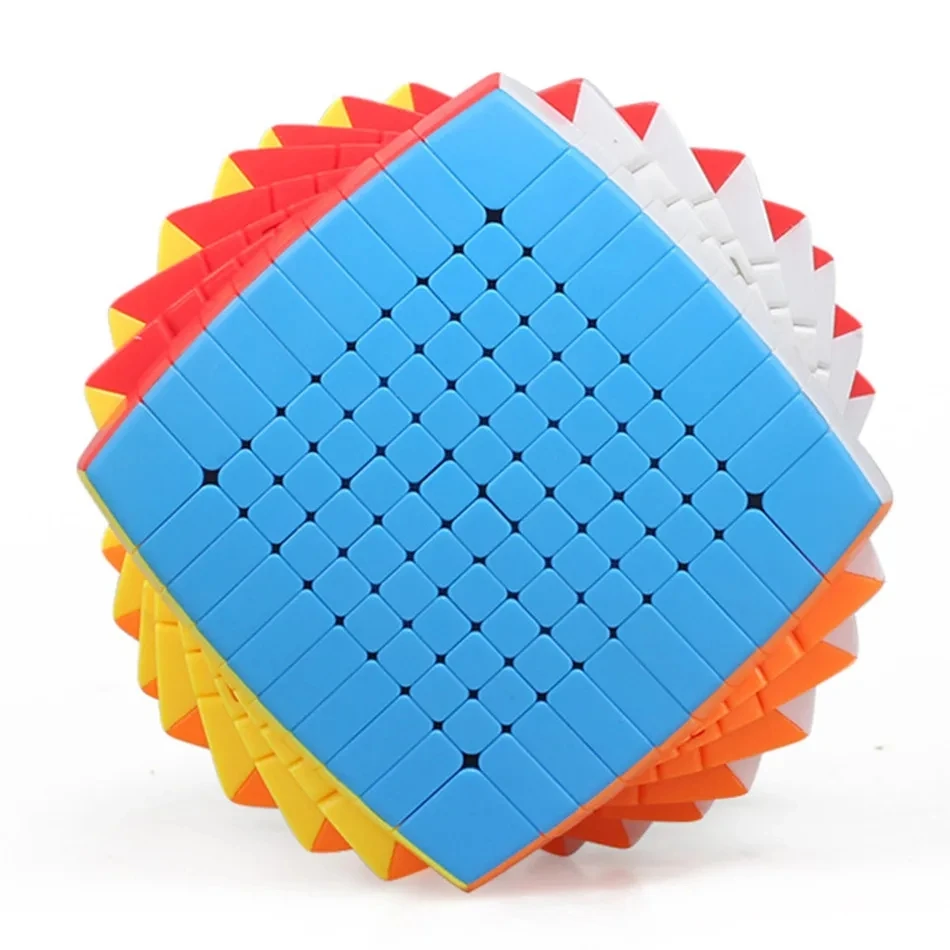 Shengshou 10x10 المكعب السحري 85 مللي متر 10x10x10 المهنية كوبو ماجيكو عالية المستوى المهنية 10x10 تململ لغز اللعب Cubo Magico #4