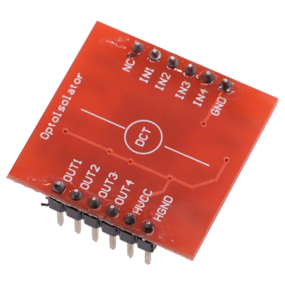 TLP281 4-Channel Opto-Isolator โมดูล IC สำหรับบอร์ดขยาย Arduino และระดับ Optocoupler Isolation 4ช่อง