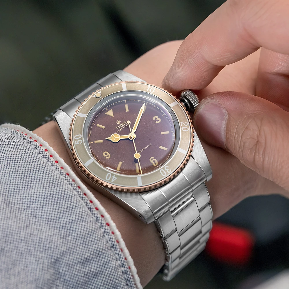 Thorn T028 Bronze Dive Watch P - Rolex Watch Submariner 评论和价格