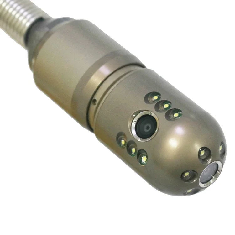 Rotating Pipe Inspection Camera 100M with HDDVR Sewer Drainage Industrial Endoscope Camera