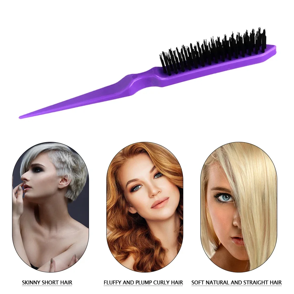 Hair Comb Slim Line Fluffy Hair Brush ABS Hairdressing Combs Teasing Back Household Hair Styling Tools Hairbrush