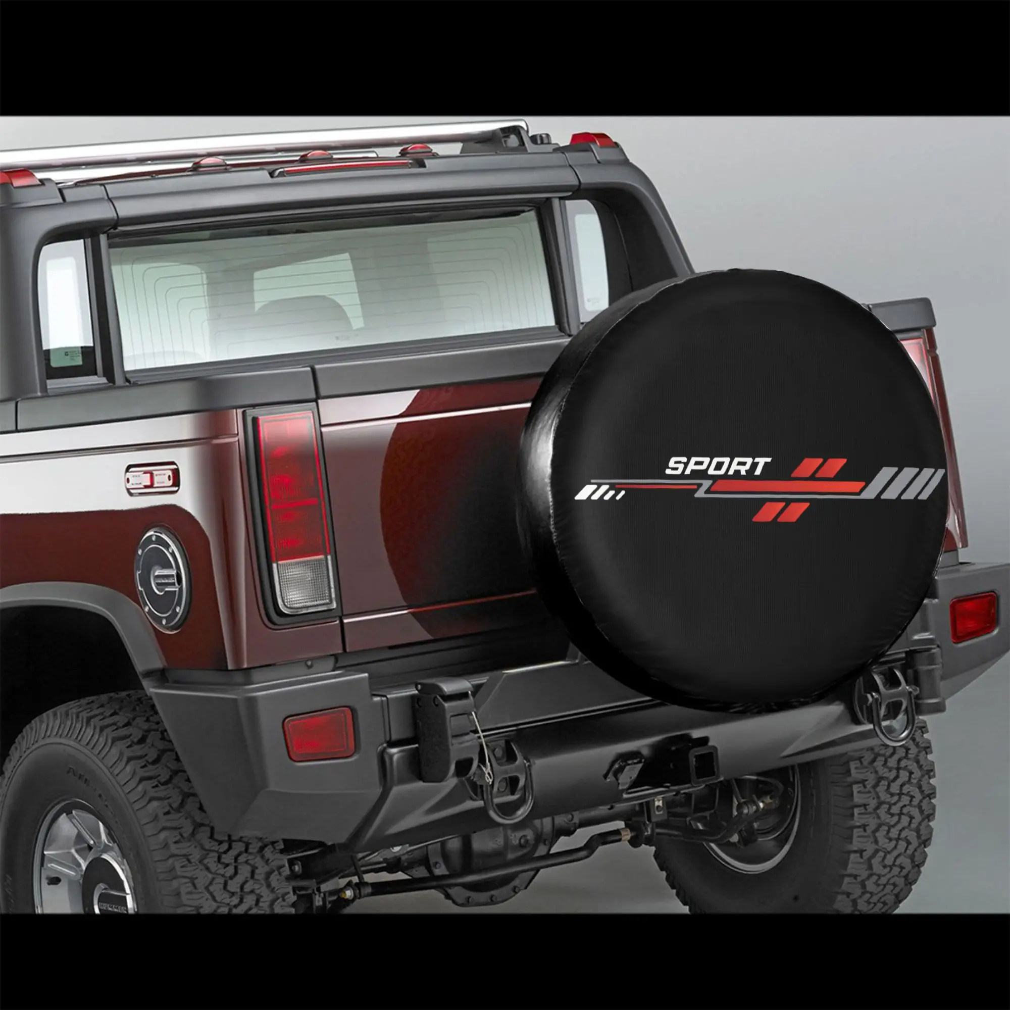 Single Pack Tire Cover For Cars, Made Of Polyester, Suitable For Regular And Spare Tires Sized 14